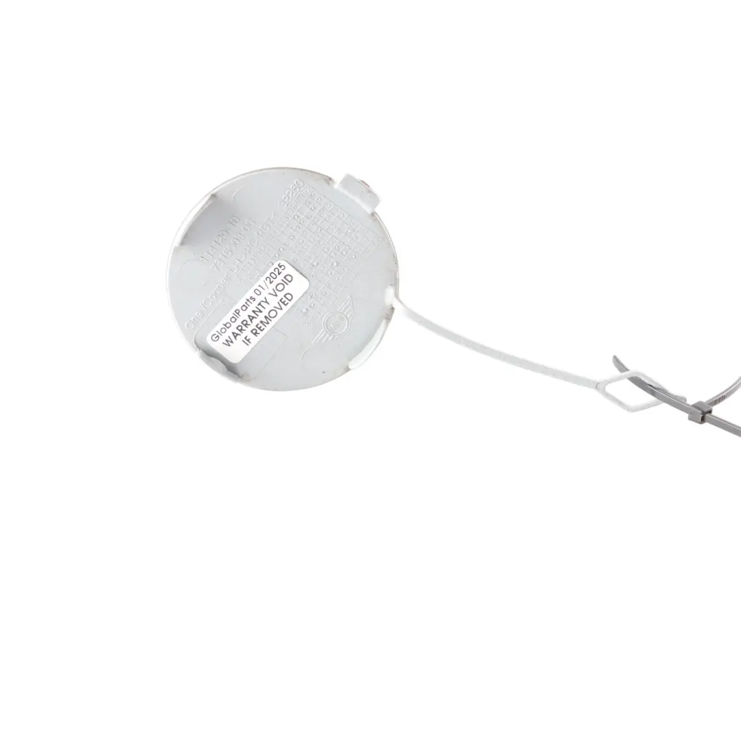Mini F56 F57 Heckstoßstange Abdeckung Klappe Abschleppöse Links Schwarz - A94 - SKU 7380011-MNB - Teilenummer 7380011