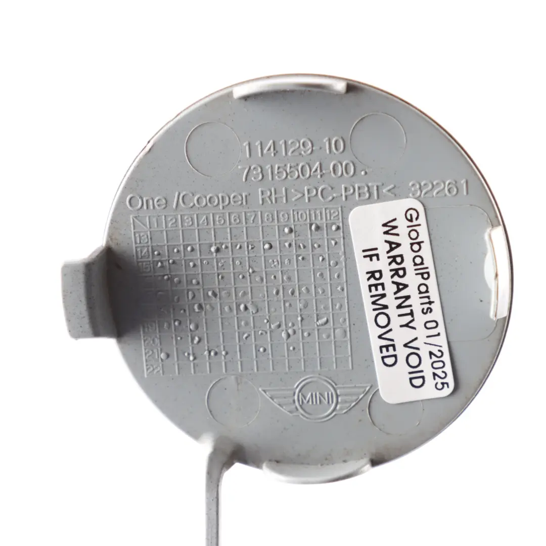 Heckstoßstange Abschleppöse Haken Klappe Abdeckung A94 7315504 für Mini F56 mit Teilenummer 7380012 Mini F56 Heckstoßstange Abschleppöse Haken Klappe Abdeckung A94 7315504 - SKU 7380012-MNB - Teilenummer 7380012