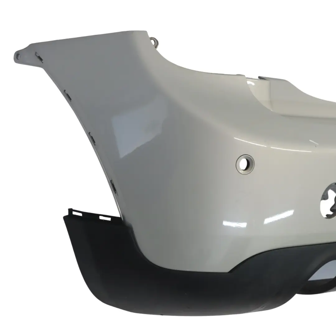 hintere Stoßfängerverkleidung Abdeckung White Silver Metallic - A62 für Mini F55 mit Teilenummer 7380024 Mini F55 hintere Stoßfängerverkleidung Abdeckung White Silver Metallic - A62 - SKU 7380024-WS - Teilenummer 7380024