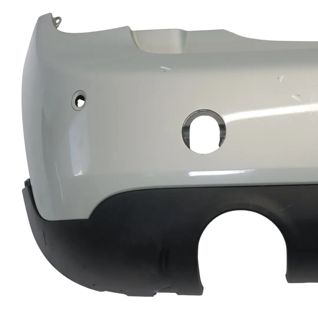 Mini F55 Parachoques trasero Cubrepanel White Silver Metallic - A62 - SKU 7380024-WS - Número de pieza 7380024
