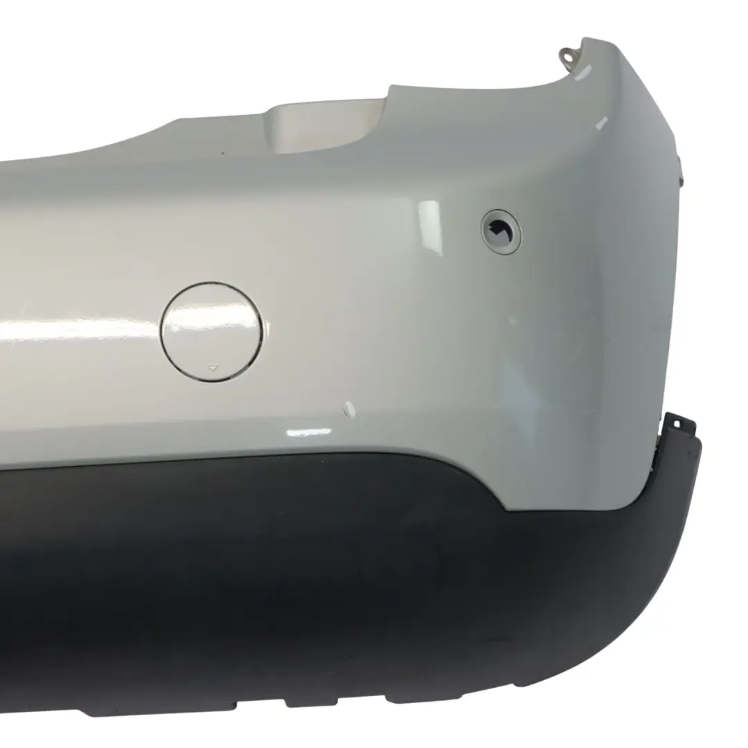 Mini F55 Parachoques trasero Cubrepanel White Silver Metallic - A62 - SKU 7380024-WS - Número de pieza 7380024