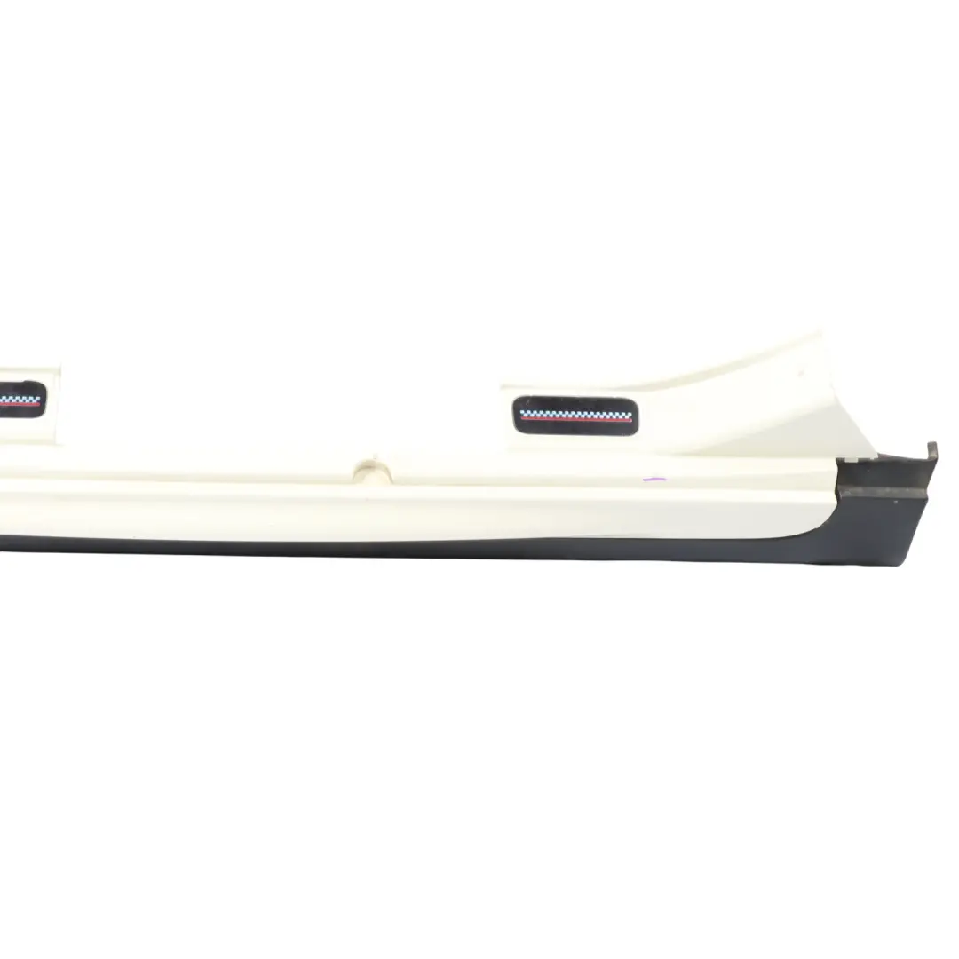 Side Skirt Left N/S JCW Sill Cover Rocker Panel Pepper White - 850 to Mini F55 with Part number 7381033 Mini F55 Side Skirt Left N/S JCW Sill Cover Rocker Panel Pepper White - 850 - SKU 7381033-PW - Part number 7381033