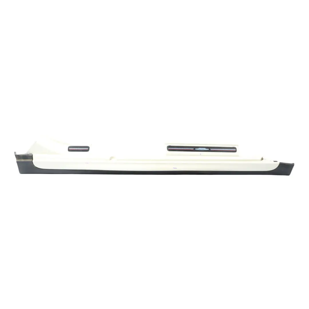 Side Skirt Right O/S JCW Sill Cover Rocker Panel Pepper White - 850 to Mini F55 with Part number 7381034 Mini F55 Side Skirt Right O/S JCW Sill Cover Rocker Panel Pepper White - 850 - SKU 7381034-PW - Part number 7381034