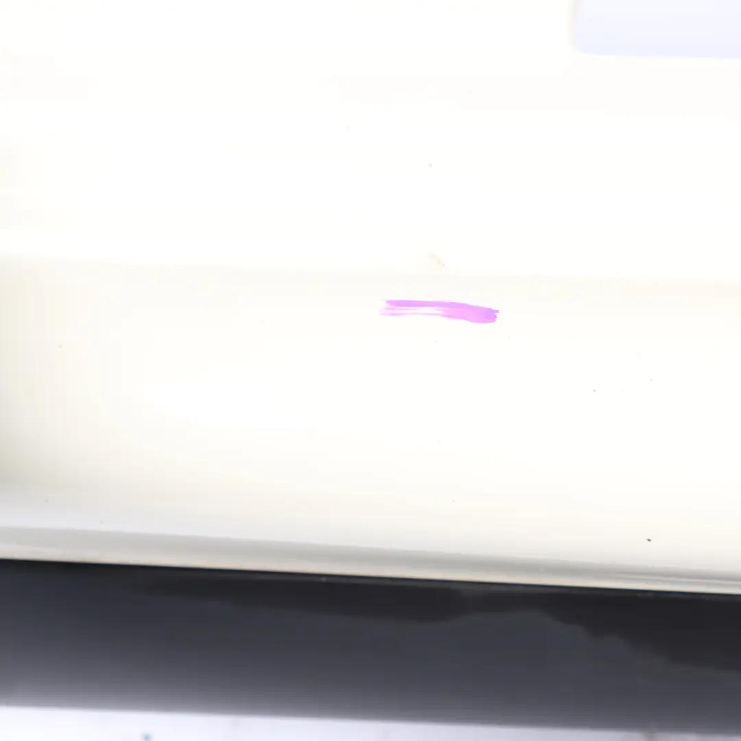 Mini F55 Side Skirt Right O/S JCW Sill Cover Rocker Panel Pepper White - 850 - SKU 7381034-PW - Part number 7381034