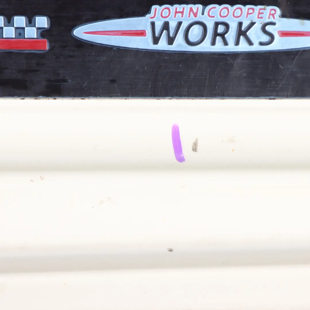 Side Skirt Right O/S JCW Sill Cover Rocker Panel Pepper White - 850 to Mini F55 with Part number 7381034 Mini F55 Side Skirt Right O/S JCW Sill Cover Rocker Panel Pepper White - 850 - SKU 7381034-PW - Part number 7381034