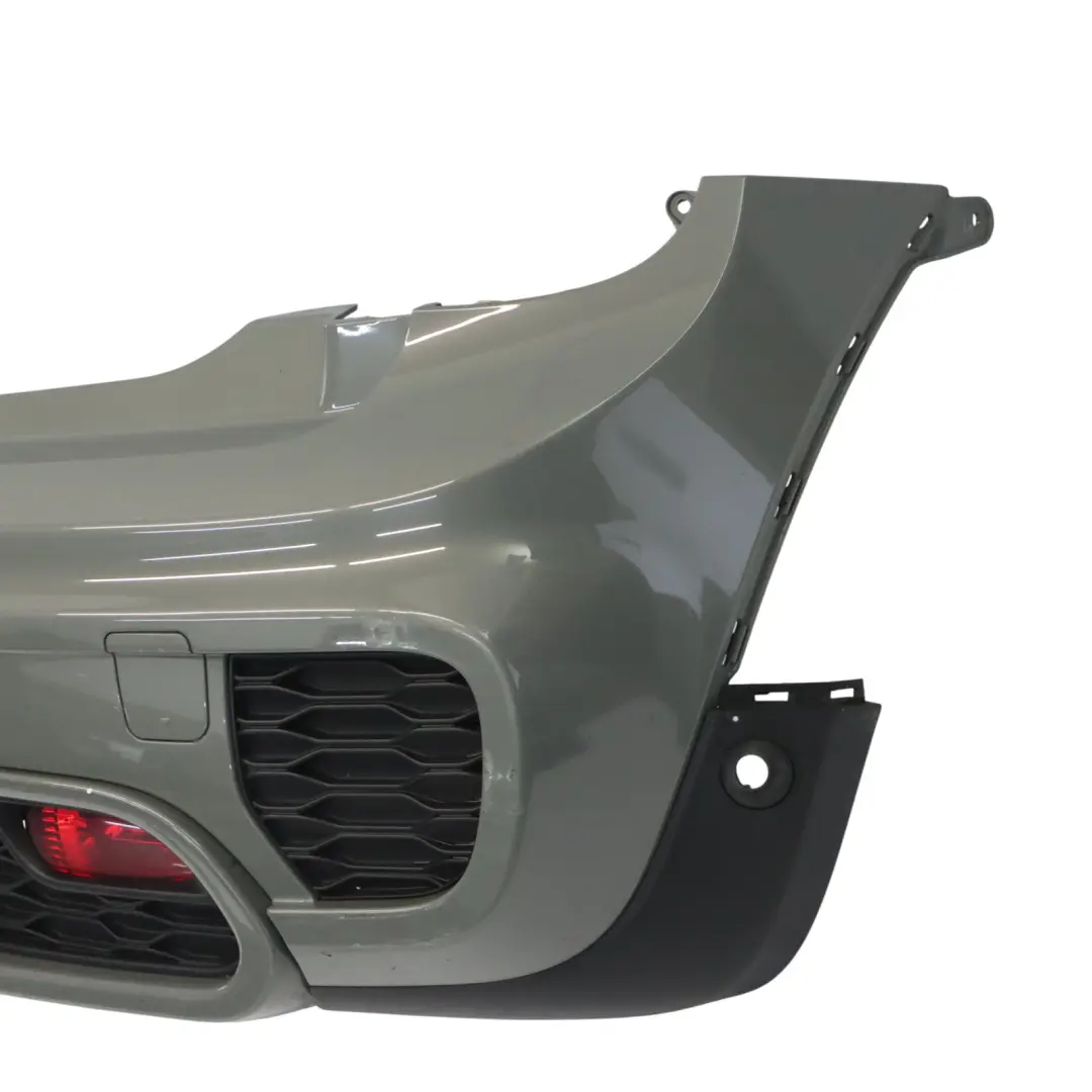 Bumper JCW Trim Panel Cover Moonwalk Grey Metallic - B71 to Mini F56 F57 Rear with Part number 7382173 Mini F56 F57 Rear Bumper JCW Trim Panel Cover Moonwalk Grey Metallic - B71 - SKU 7382173-MGM - Part number 7382173
