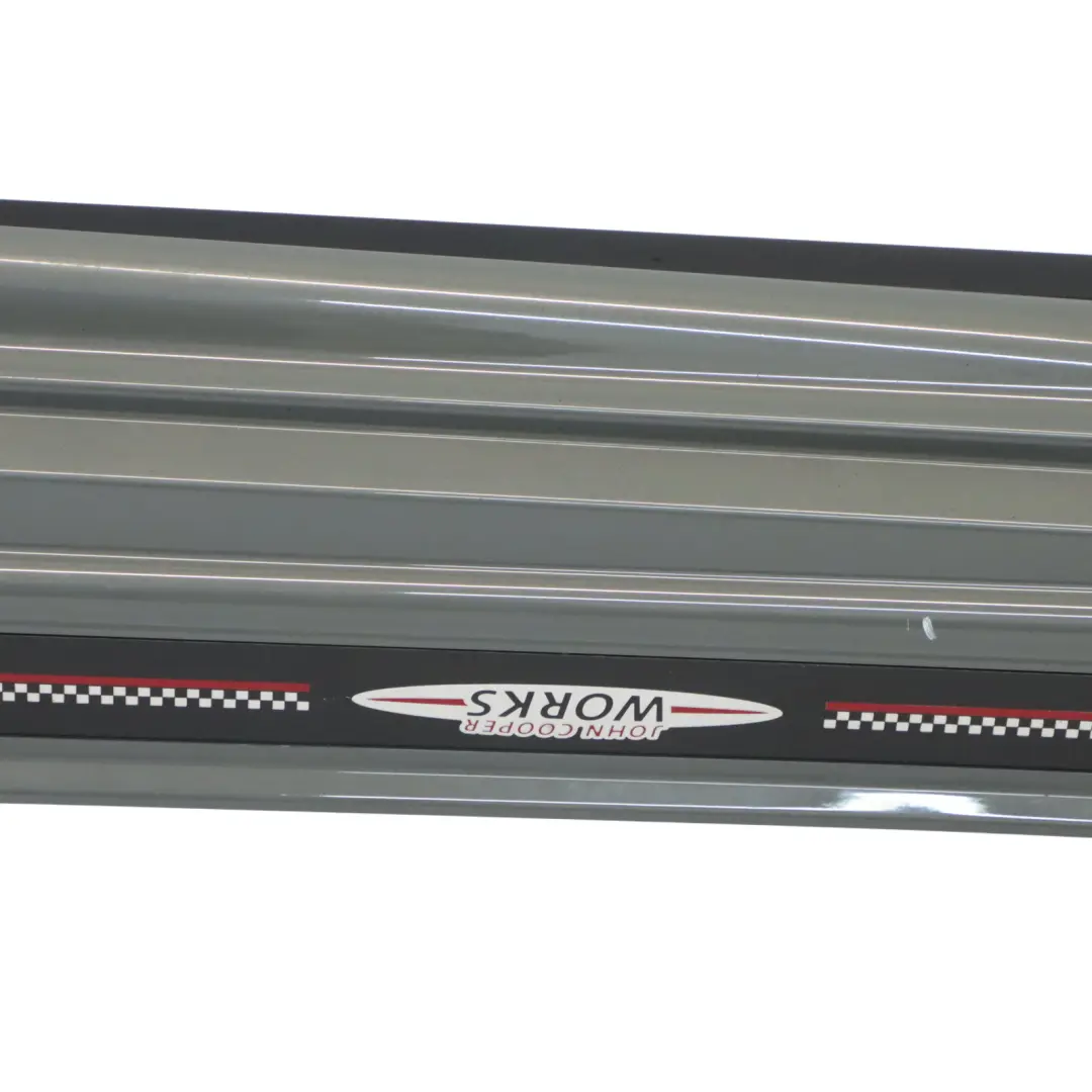 Mini F56 F57 Side Skirt Left N/S JCW Sill Cover Rocker Panel Moonwalk Grey - B71 - SKU 7382181-MGM - Part number 7382181