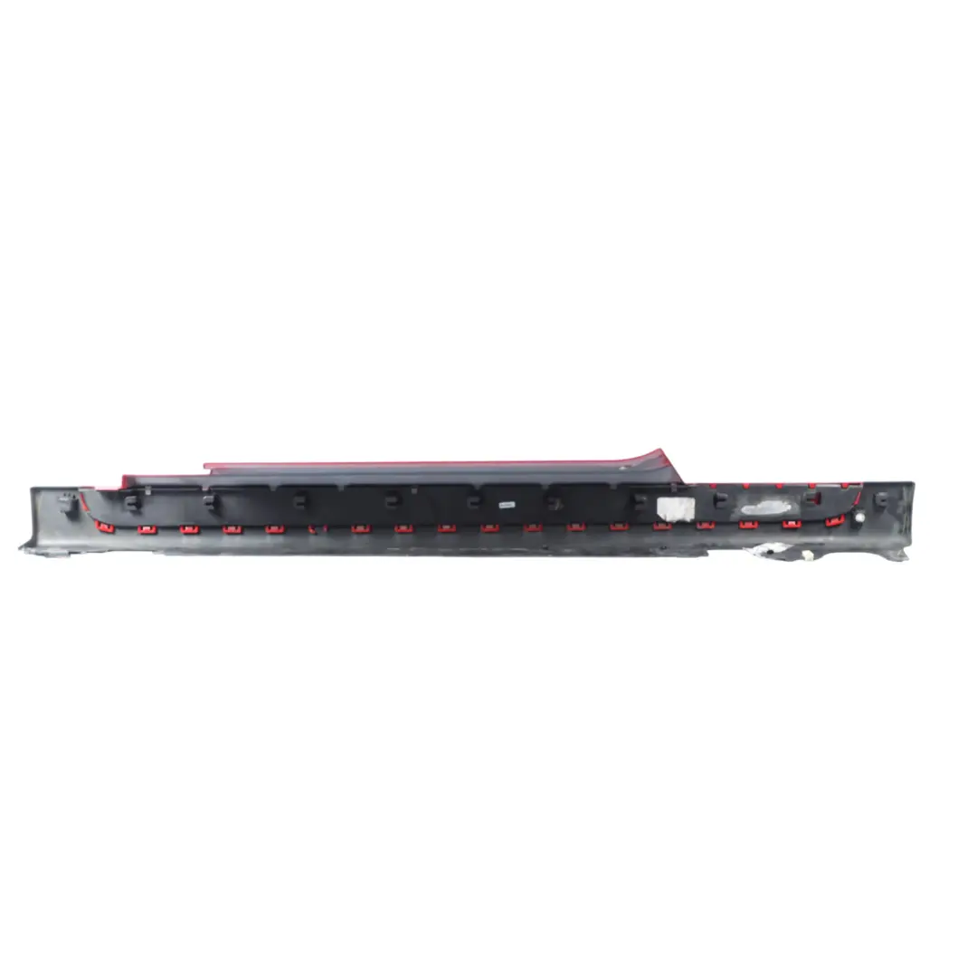 Mini F56 F57 Side Skirt Right O/S JCW Sill Cover Rocker Panel Chili Red - 851 - SKU 7382182-CHRED - Part number 7382182