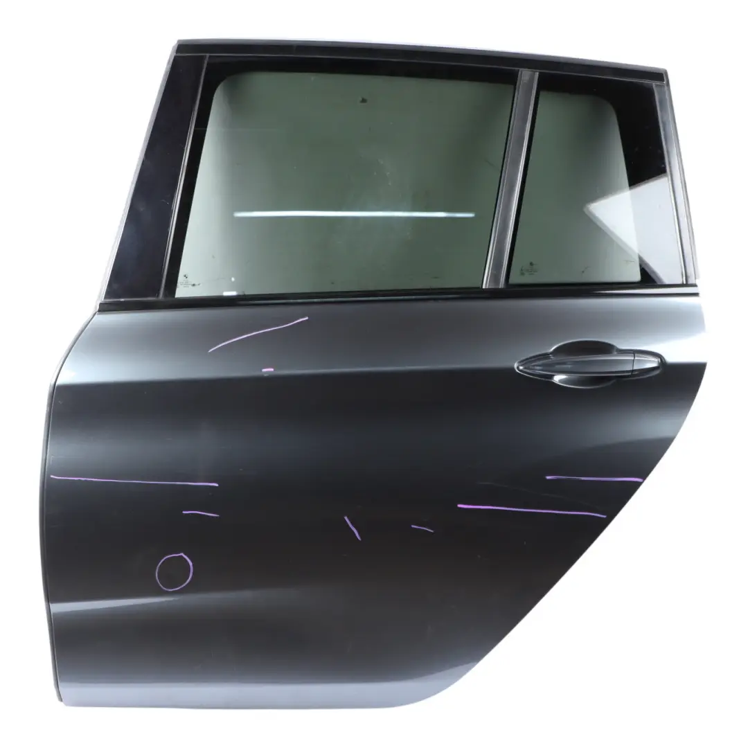 BMW F46 Gran Tourer Door Rear Left N/S Mineralgrau Grey Metallic - B39 - SKU 7392325-MG - Part number 7392325