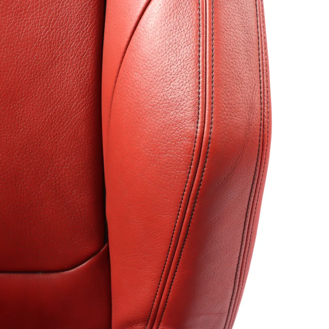 Front Right O/S Heated Interior Leather Dakota Korall Red to BMW F21 Sport Seat with Part number 7392472 BMW F21 Sport Seat Front Right O/S Heated Interior Leather Dakota Korall Red - SKU 7392472-5 - Part number 7392472