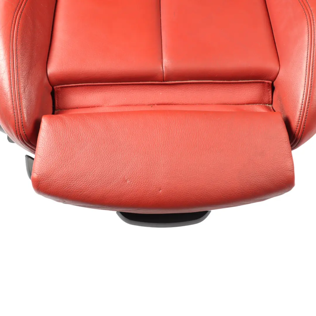 Front Right O/S Heated Interior Leather Dakota Korall Red to BMW F21 Sport Seat with Part number 7392472 BMW F21 Sport Seat Front Right O/S Heated Interior Leather Dakota Korall Red - SKU 7392472-5 - Part number 7392472