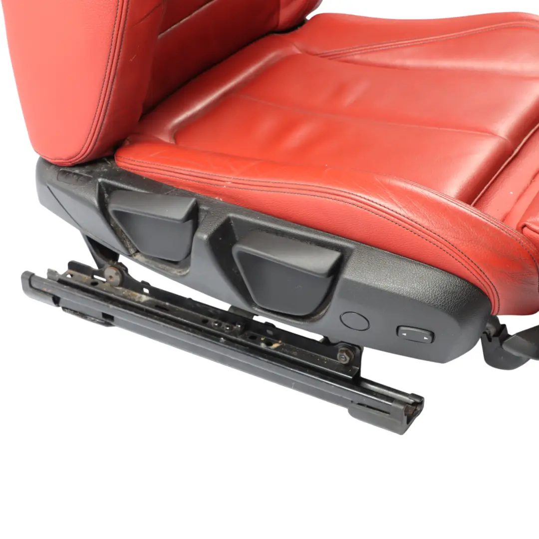 Front Right O/S Heated Interior Leather Dakota Korall Red to BMW F21 Sport Seat with Part number 7392472 BMW F21 Sport Seat Front Right O/S Heated Interior Leather Dakota Korall Red - SKU 7392472-5 - Part number 7392472