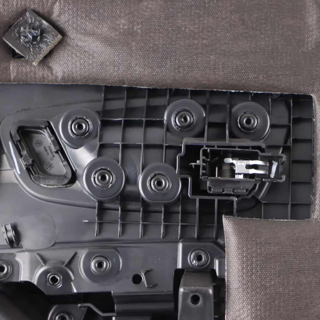 BMW F45 F46 Door Card Front Left N/S Door Lining Panel HiFi Leather Black Grey - SKU 7404819-1 - Part number 7404819