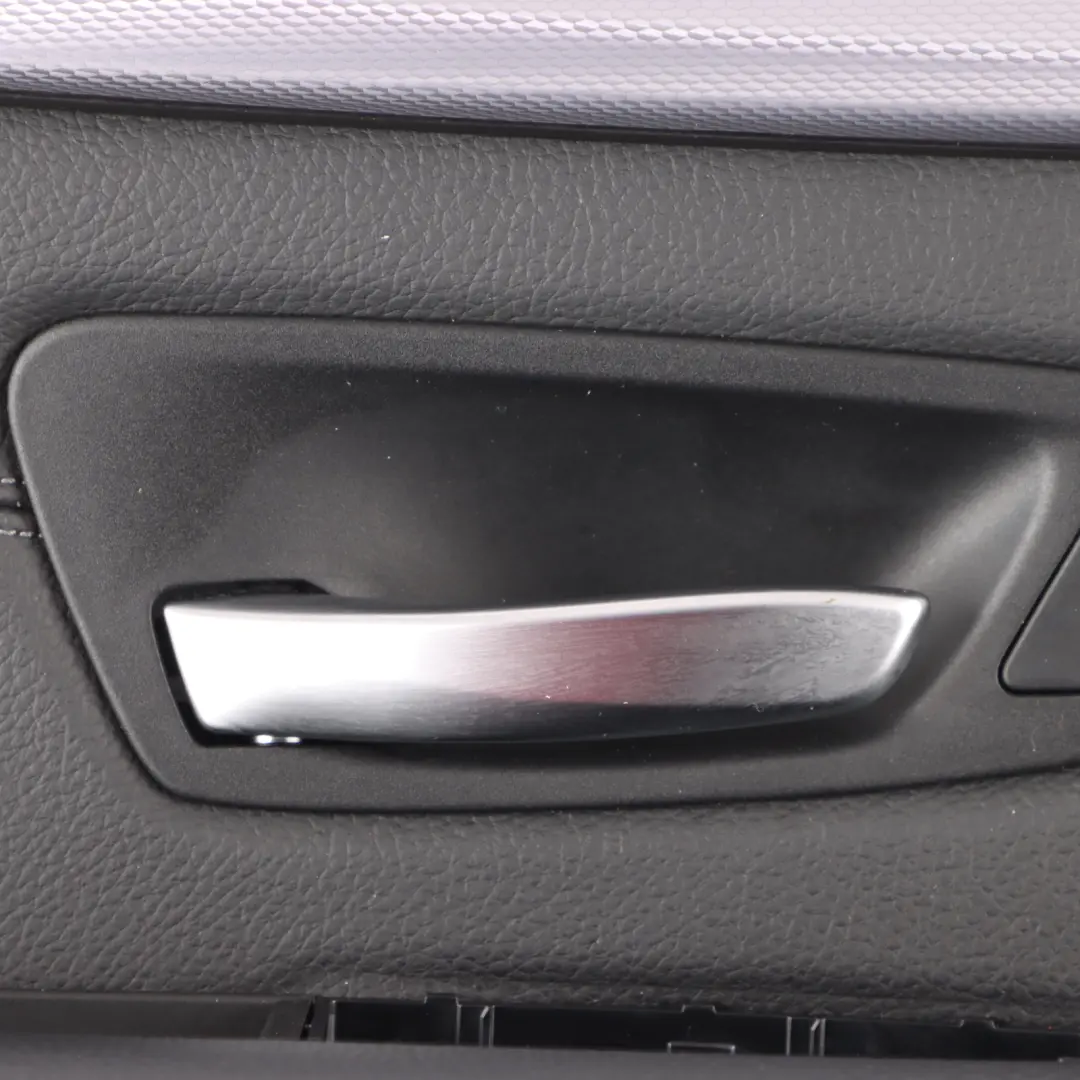 Door Card Front Left N/S Door Lining Panel HiFi Leather Black Grey to BMW F45 F46 with Part number 7404819 BMW F45 F46 Door Card Front Left N/S Door Lining Panel HiFi Leather Black Grey - SKU 7404819-1 - Part number 7404819
