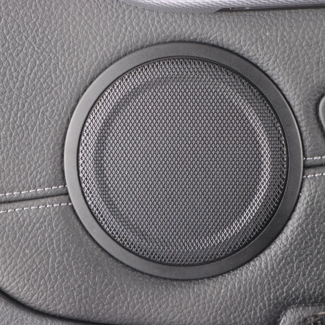 Door Card Front Right O/S Door Lining Panel HiFi Leather Black Grey to BMW F46 with Part number 7404820 BMW F46 Door Card Front Right O/S Door Lining Panel HiFi Leather Black Grey - SKU 7404820-1 - Part number 7404820