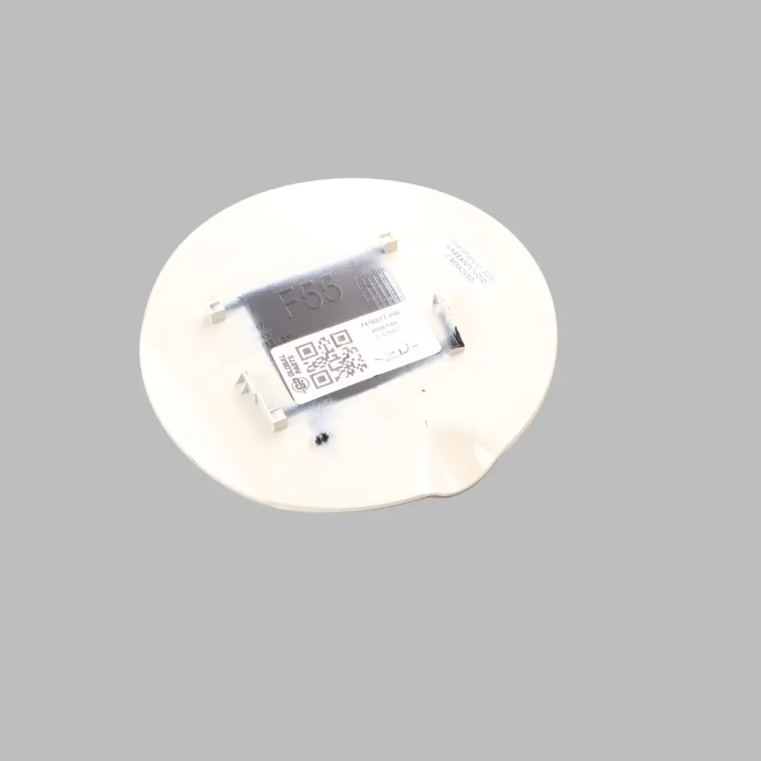 Couvercle trappe remplissage carburant Pepper White 850 7325897 pour Mini Cooper F55 à propos du numéro de pièce 7410277 Mini Cooper F55 Couvercle trappe remplissage carburant Pepper White 850 7325897 - SKU 7410277-PW - Numéro de pièce 7410277