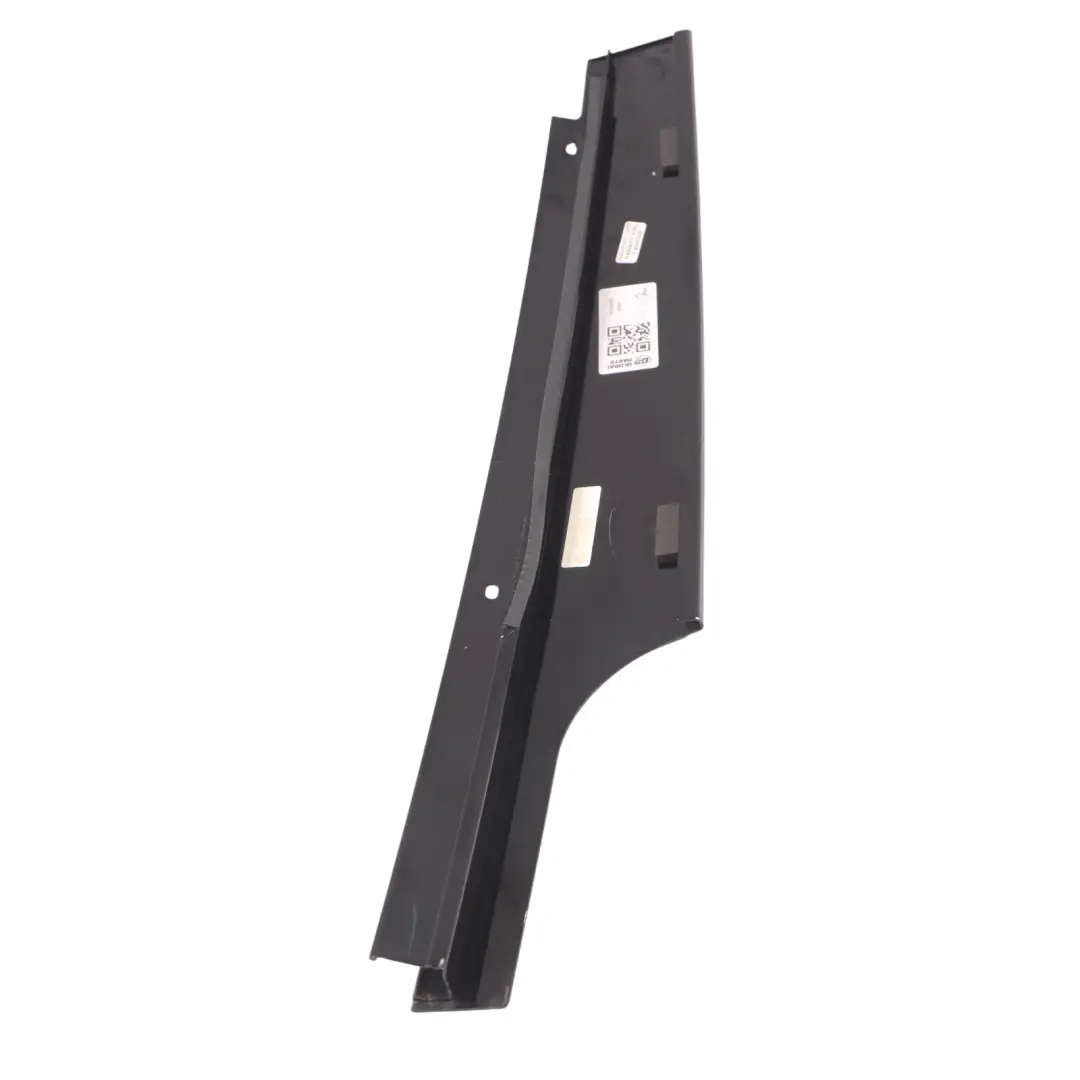 BMW X4 F98 G02 Finisher B-Pillar Esterno Anteriore Destro Porta Nero - SKU 7416490 - Numero di parte 7416490
