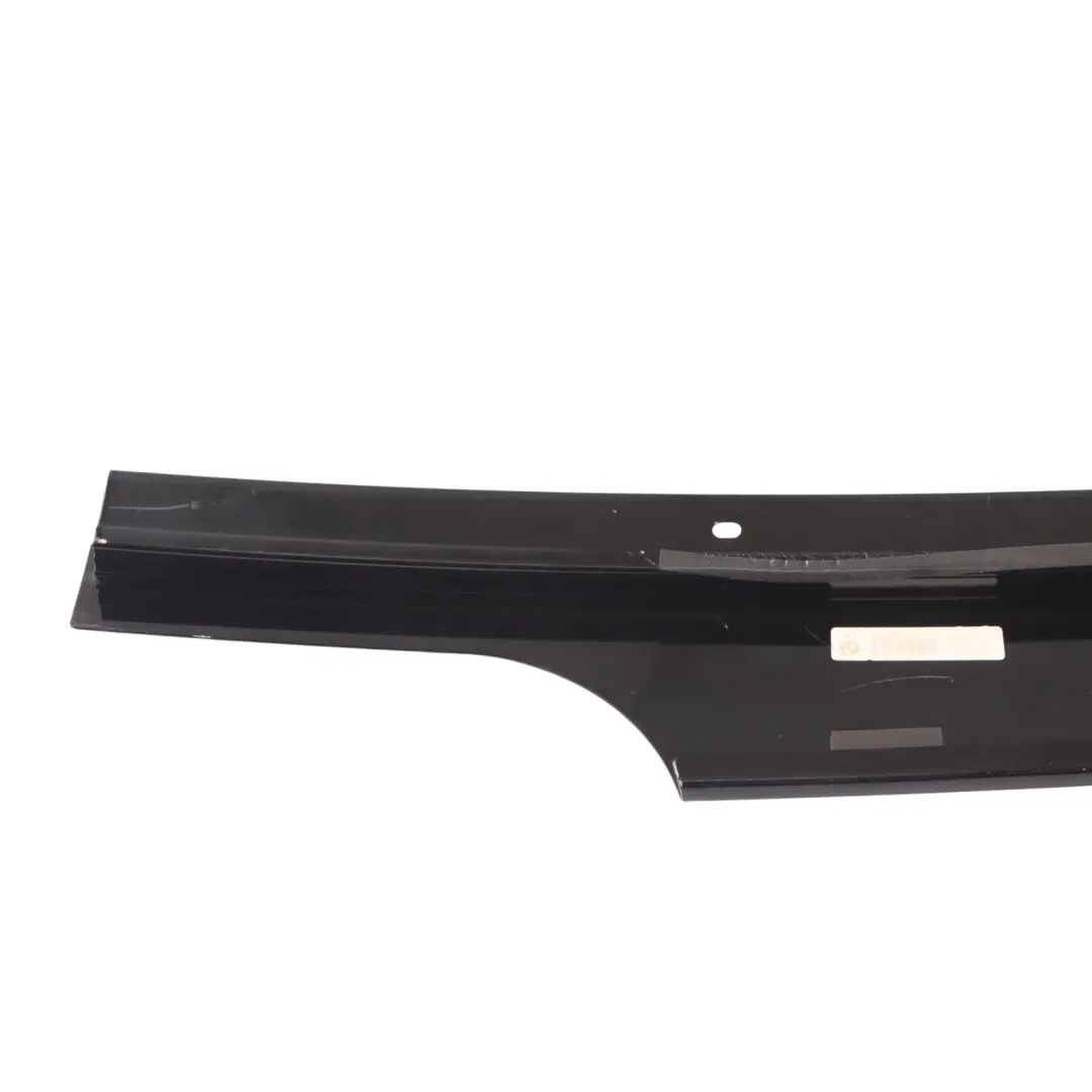 BMW X4 F98 G02 Finisher B-Pillar Esterno Anteriore Destro Porta Nero - SKU 7416490 - Numero di parte 7416490