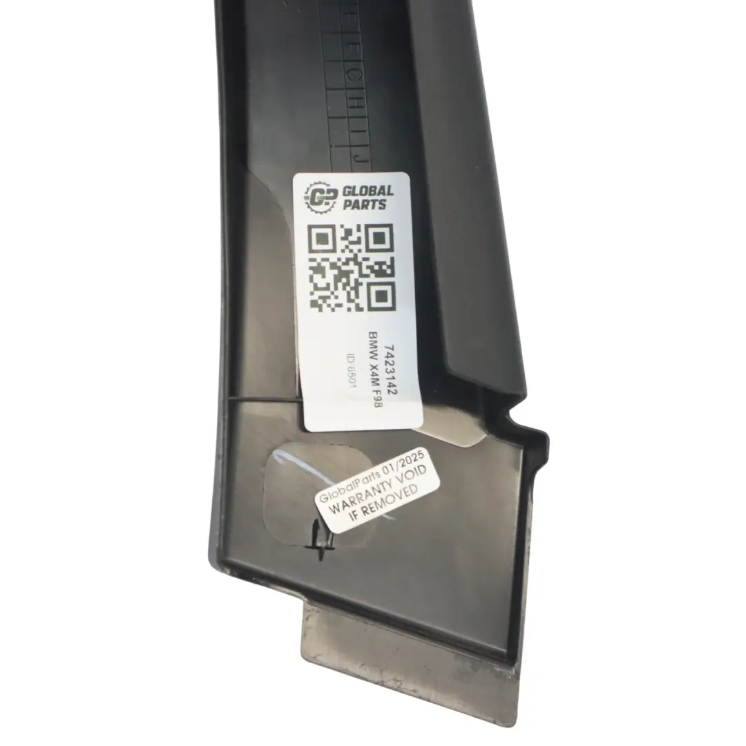 Fenster Rahmen BMW X4M F98 X4 G02 Vordertür Rechts Cover Trim Schwarz für mit Teilenummer 7423142 Fenster Rahmen BMW X4M F98 X4 G02 Vordertür Rechts Cover Trim Schwarz - SKU 7423142 - Teilenummer 7423142