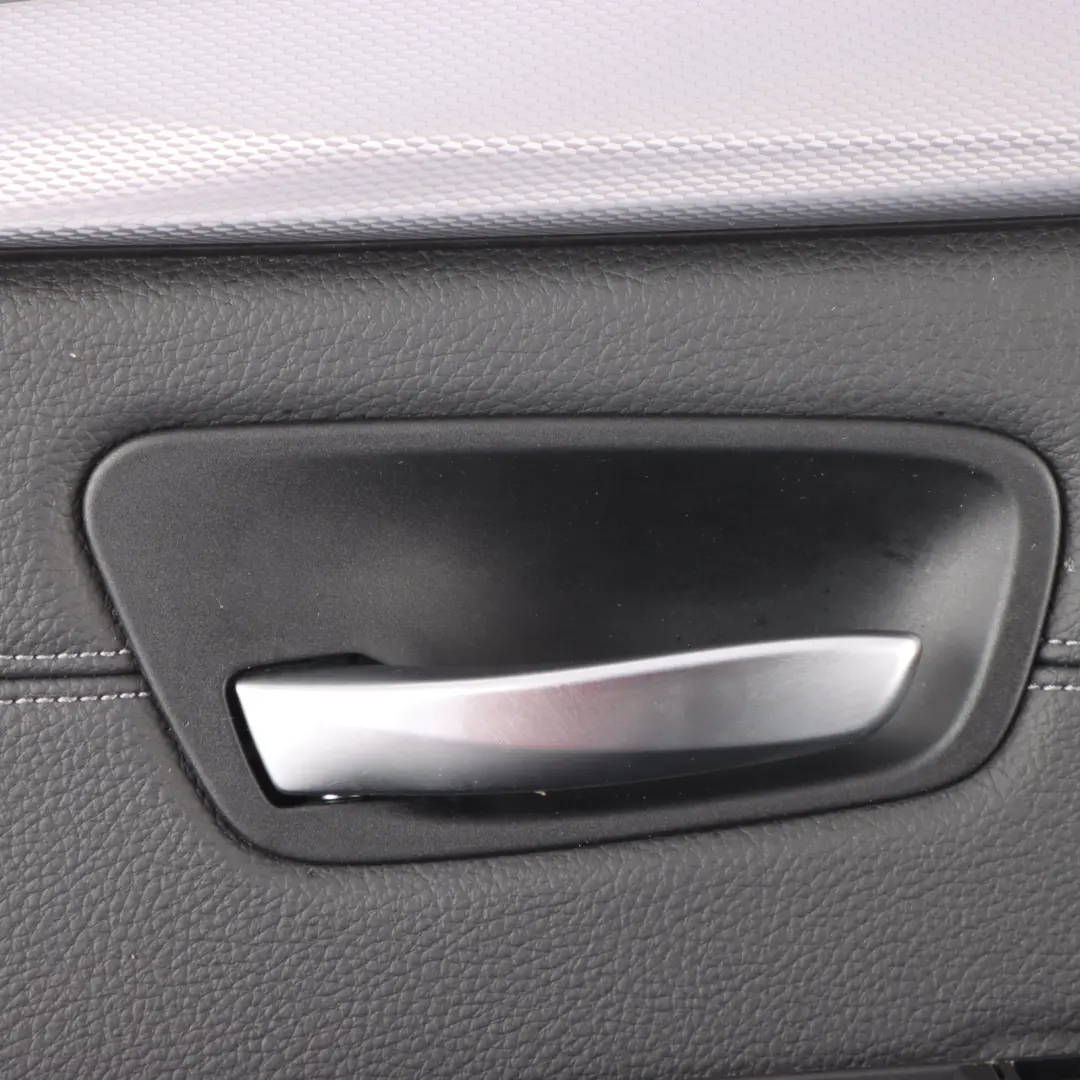 BMW F46 Door Card Rear Left N/S Door Lining Panel HiFi Leather Black Grey - SKU 7426575-1 - Part number 7426575