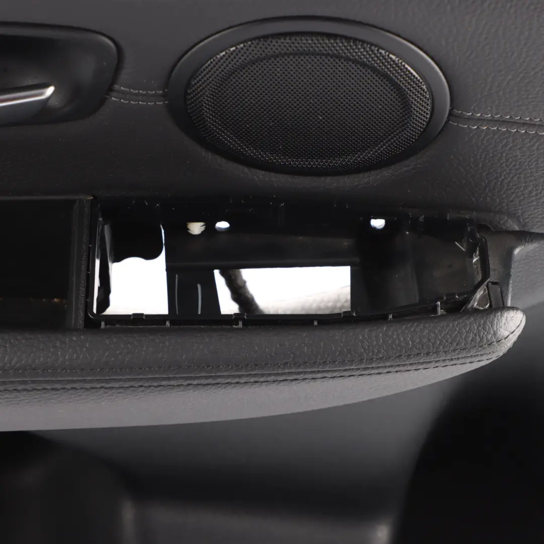 BMW F46 Door Card Rear Left N/S Door Lining Panel HiFi Leather Black Grey - SKU 7426575-1 - Part number 7426575