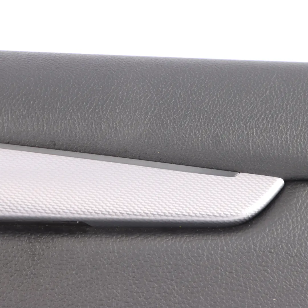 Door Card Rear Right O/S Door Lining Panel HiFi Leather Black Grey to BMW F46 with Part number 7426576 BMW F46 Door Card Rear Right O/S Door Lining Panel HiFi Leather Black Grey - SKU 7426576-1 - Part number 7426576