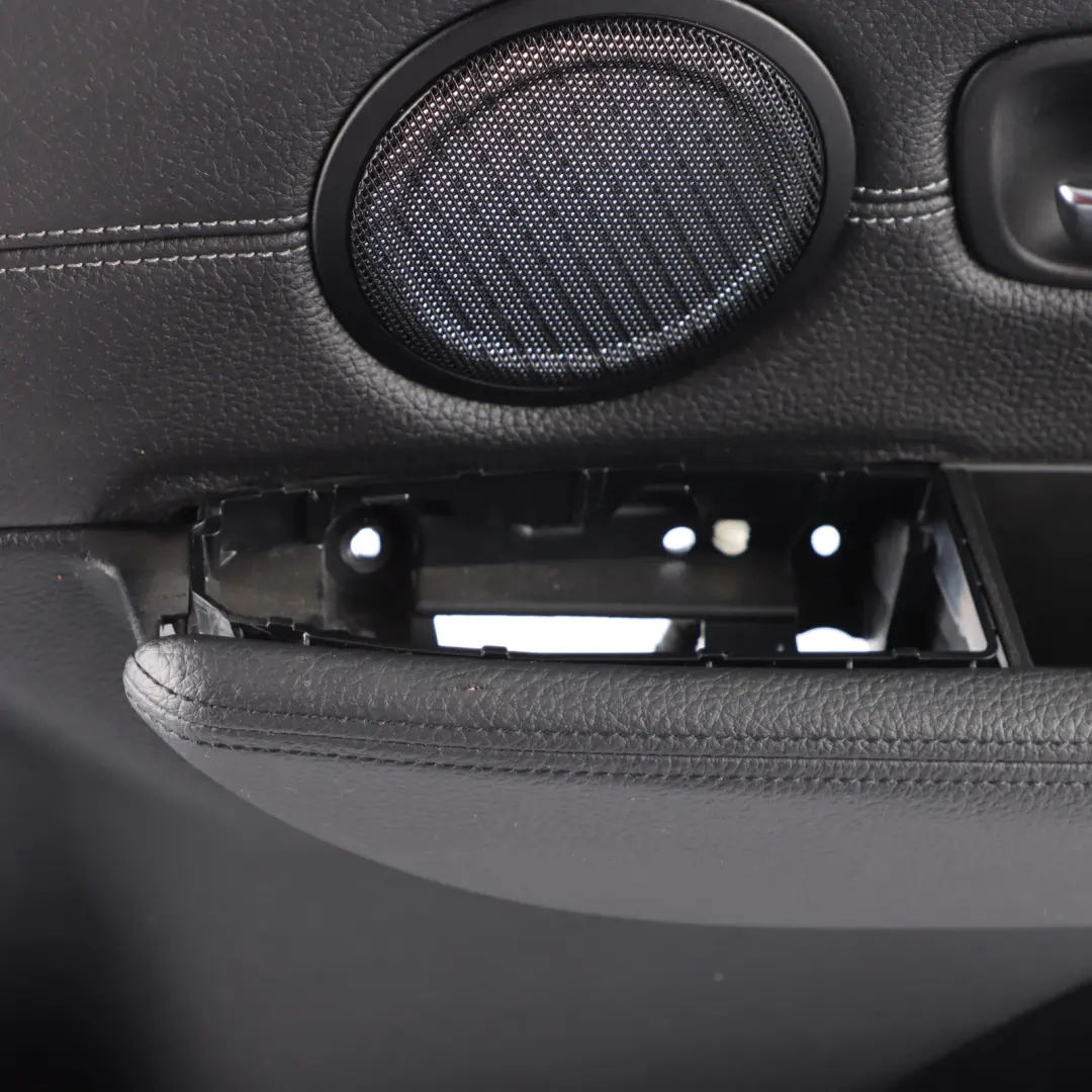 BMW F46 Door Card Rear Right O/S Door Lining Panel HiFi Leather Black Grey - SKU 7426576-1 - Part number 7426576