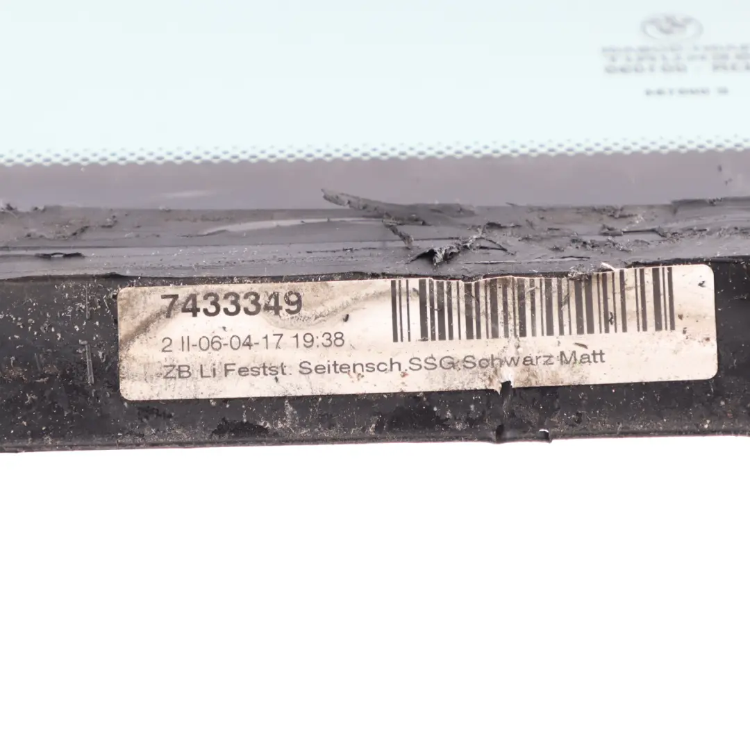 Window Glass BMW F32 F82 M4 Side Quarter Glass Rear Left N/S Swarz Matt to with Part number 7433349 Window Glass BMW F32 F82 M4 Side Quarter Glass Rear Left N/S Swarz Matt - SKU 7433349 - Part number 7433349