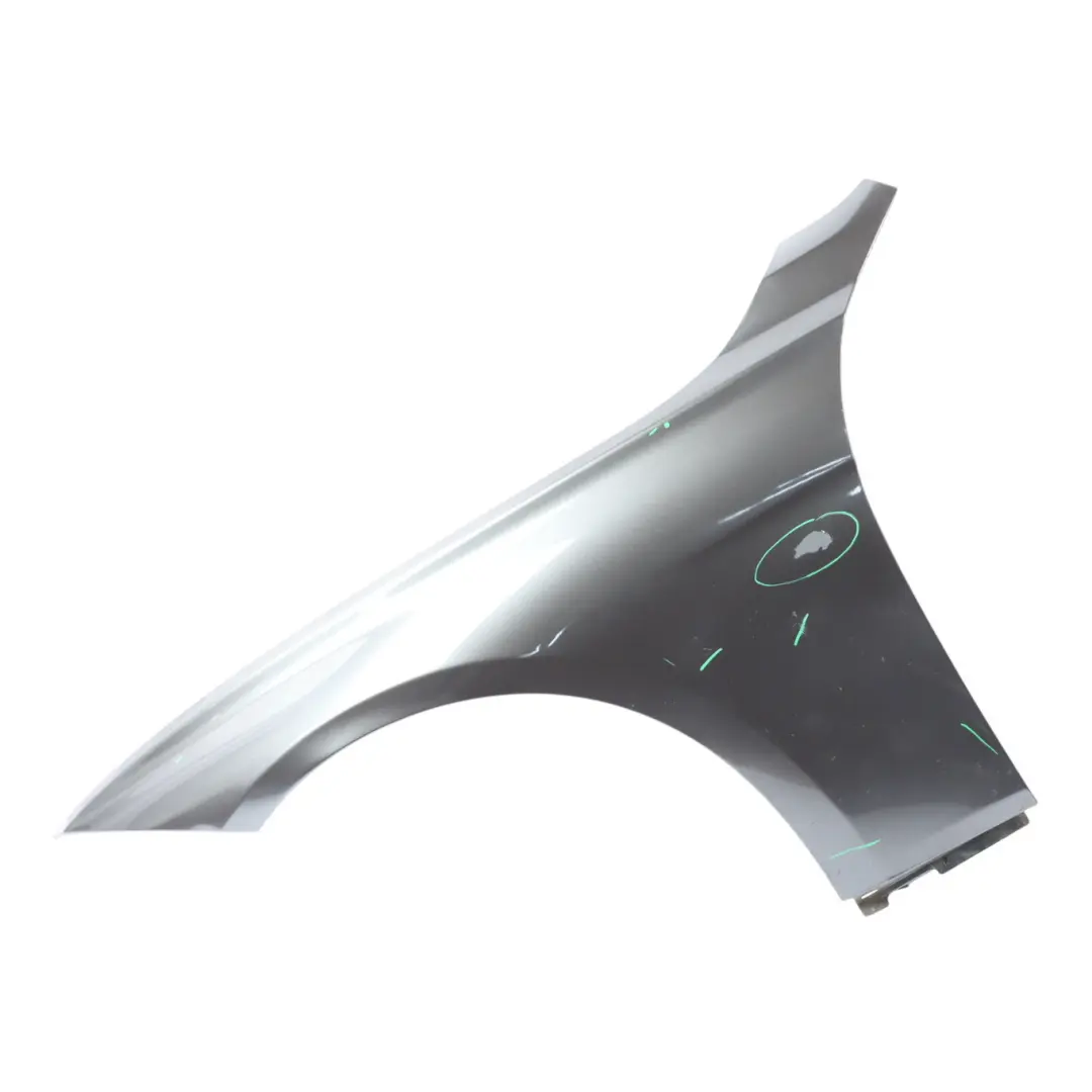 Side Wing Panel Fender Front Left N/S Mineralgrau Grey - B39 to BMW F30 F31 with Part number 7438439 BMW F30 F31 Side Wing Panel Fender Front Left N/S Mineralgrau Grey - B39 - SKU 7438439-MG1 - Part number 7438439