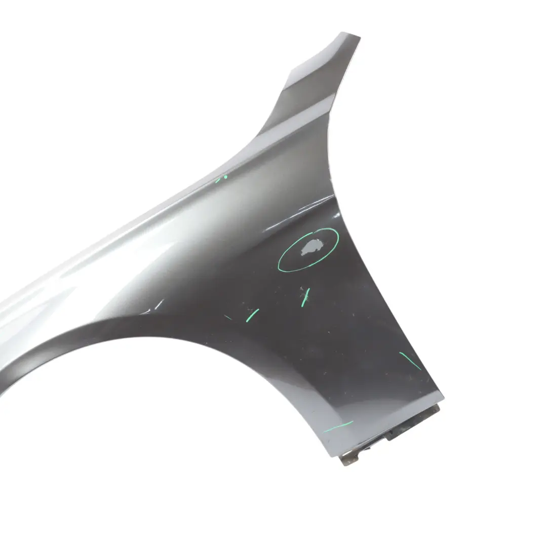 Side Wing Panel Fender Front Left N/S Mineralgrau Grey - B39 to BMW F30 F31 with Part number 7438439 BMW F30 F31 Side Wing Panel Fender Front Left N/S Mineralgrau Grey - B39 - SKU 7438439-MG1 - Part number 7438439