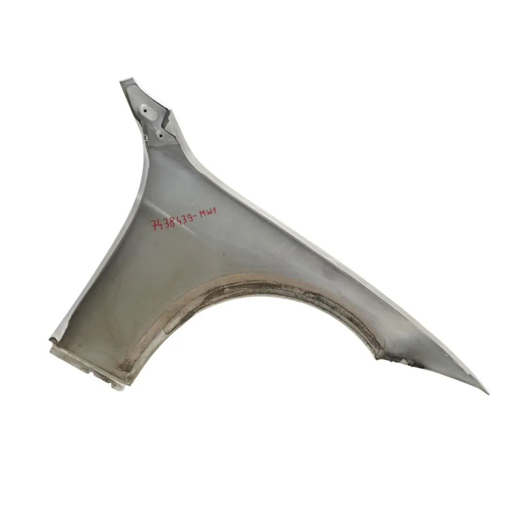 Side Wing Fender BMW F30 F31 Front Left N/S Panel Mineral White Metallic - A96 to with Part number 7438439 Side Wing Fender BMW F30 F31 Front Left N/S Panel Mineral White Metallic - A96 - SKU 7438439-MW1 - Part number 7438439
