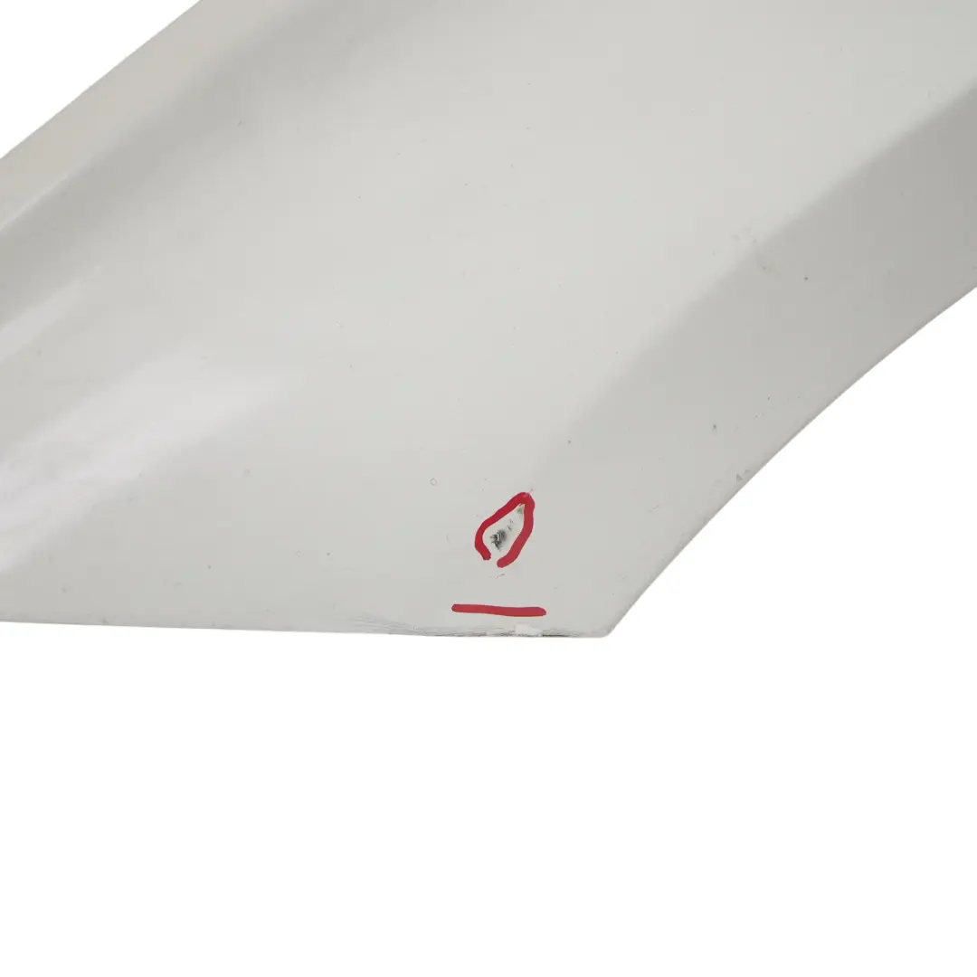 Side Wing Fender BMW F30 F31 Front Left N/S Panel Mineral White Metallic - A96 to with Part number 7438439 Side Wing Fender BMW F30 F31 Front Left N/S Panel Mineral White Metallic - A96 - SKU 7438439-MW1 - Part number 7438439