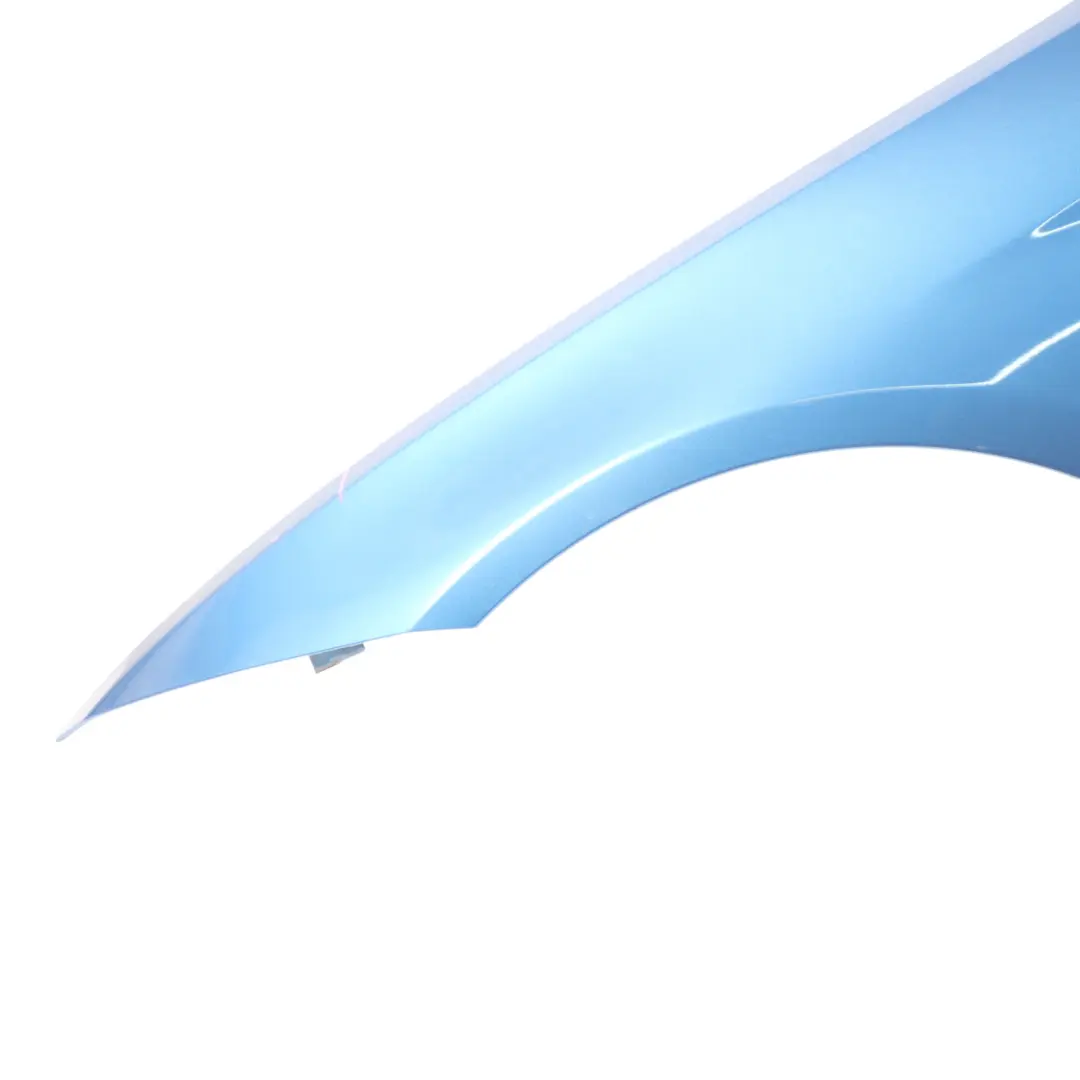 BMW F32 F33 Side Panel Wing Fender Front Left N/S Estoril Blue Metallic - B45 - SKU 7438441-EB - Part number 7438441