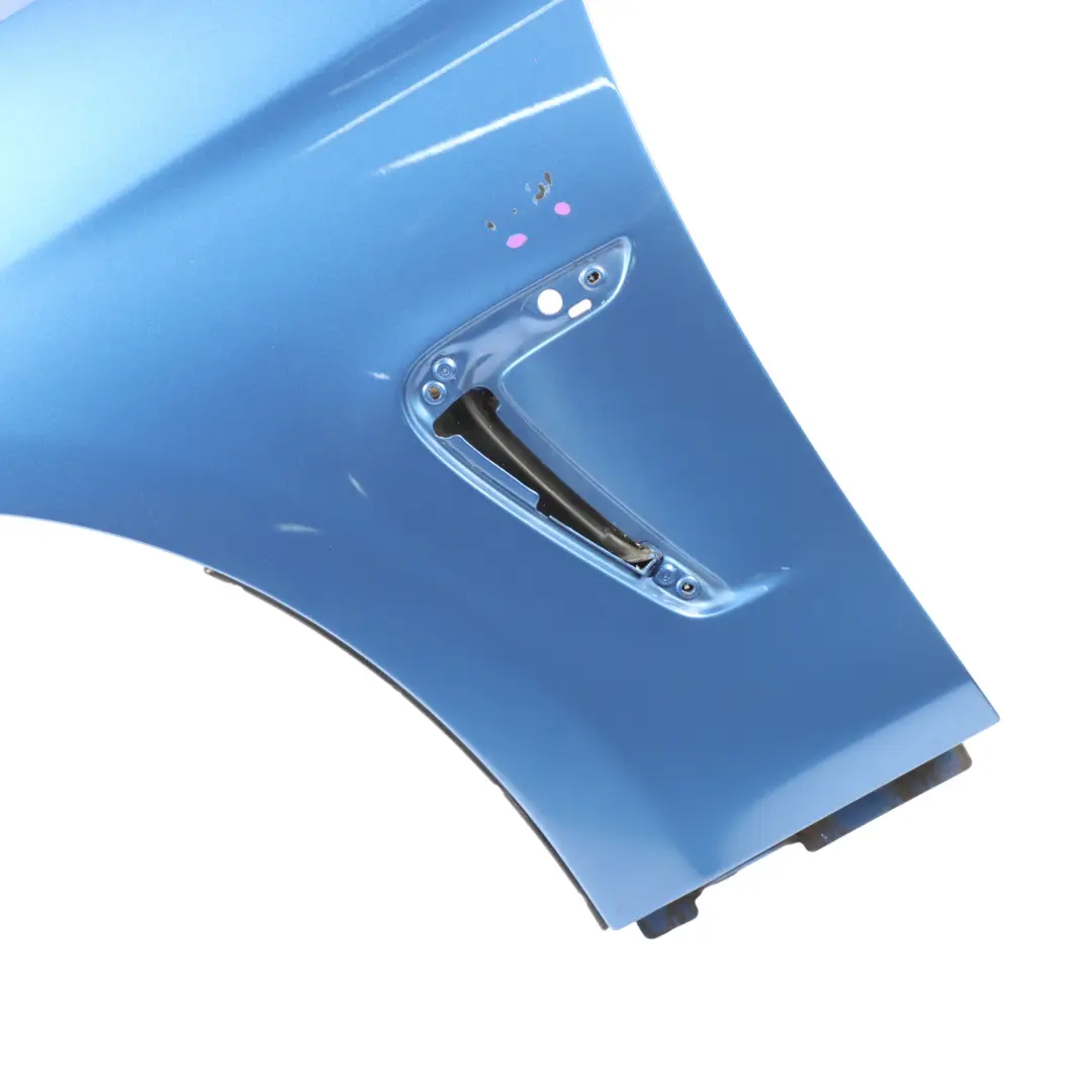 BMW F32 F33 Side Panel Wing Fender Front Left N/S Estoril Blue Metallic - B45 - SKU 7438441-EB - Part number 7438441