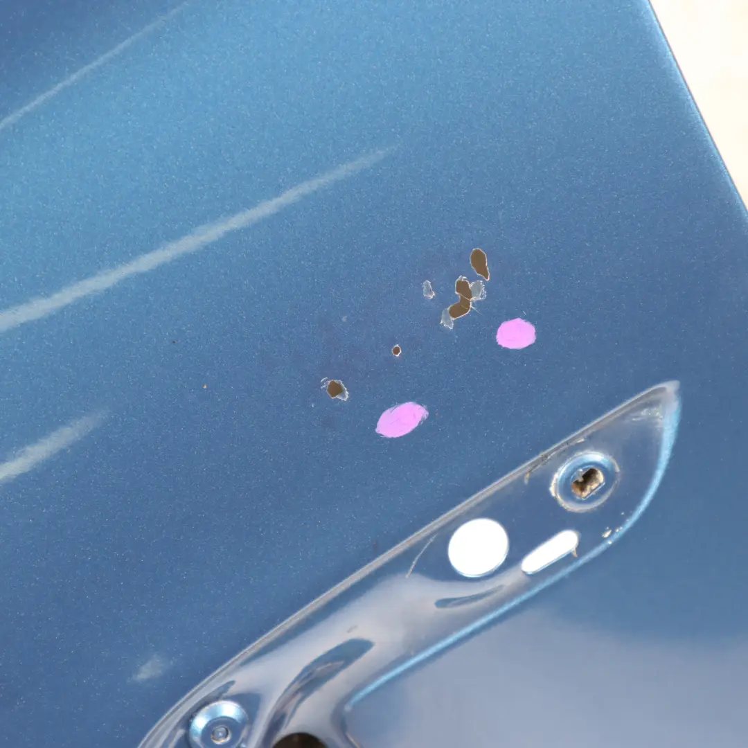 BMW F32 F33 Side Panel Wing Fender Front Left N/S Estoril Blue Metallic - B45 - SKU 7438441-EB - Part number 7438441