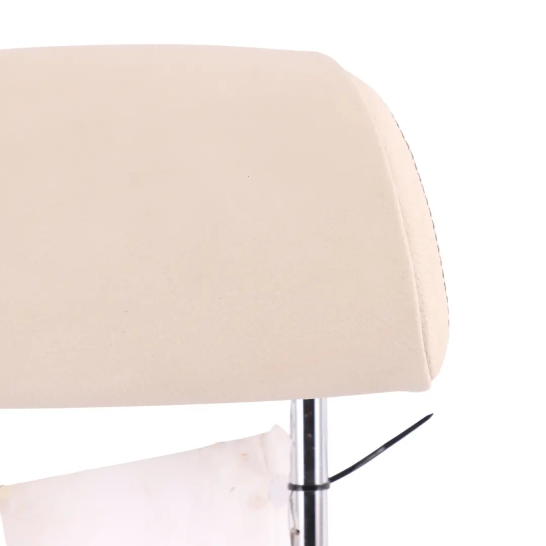 Headrest Rear Right Left N/O/S Leather Elfenbein Weiss to BMW G31 G32 GT with Part number 7446364 BMW G31 G32 GT Headrest Rear Right Left N/O/S Leather Elfenbein Weiss - SKU 7446364 - Part number 7446364