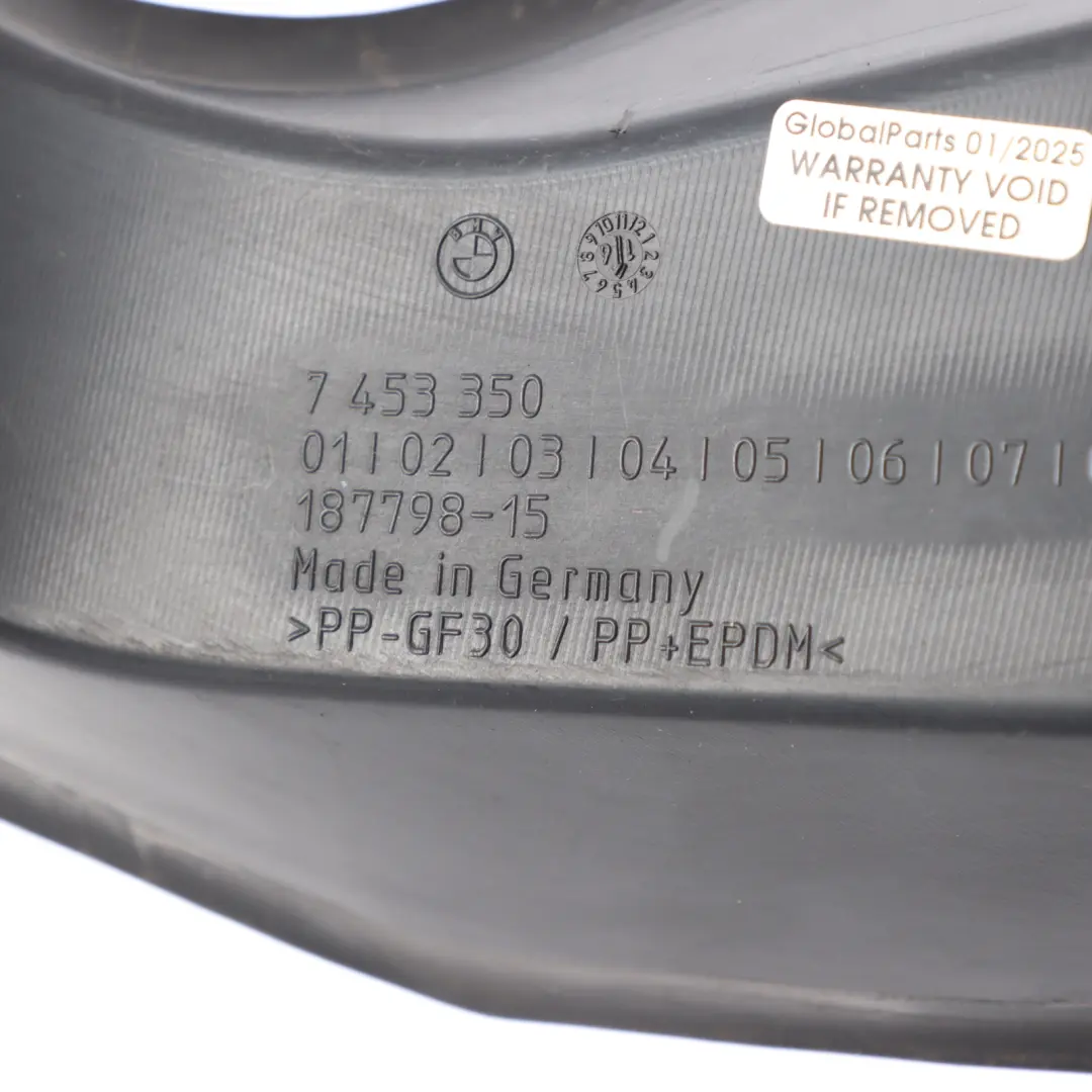 BMW F06 F13 Moldura Canaleta Para Portón Trasero Derecho Tapa Maletero - SKU 7453350 - Número de pieza 7453350