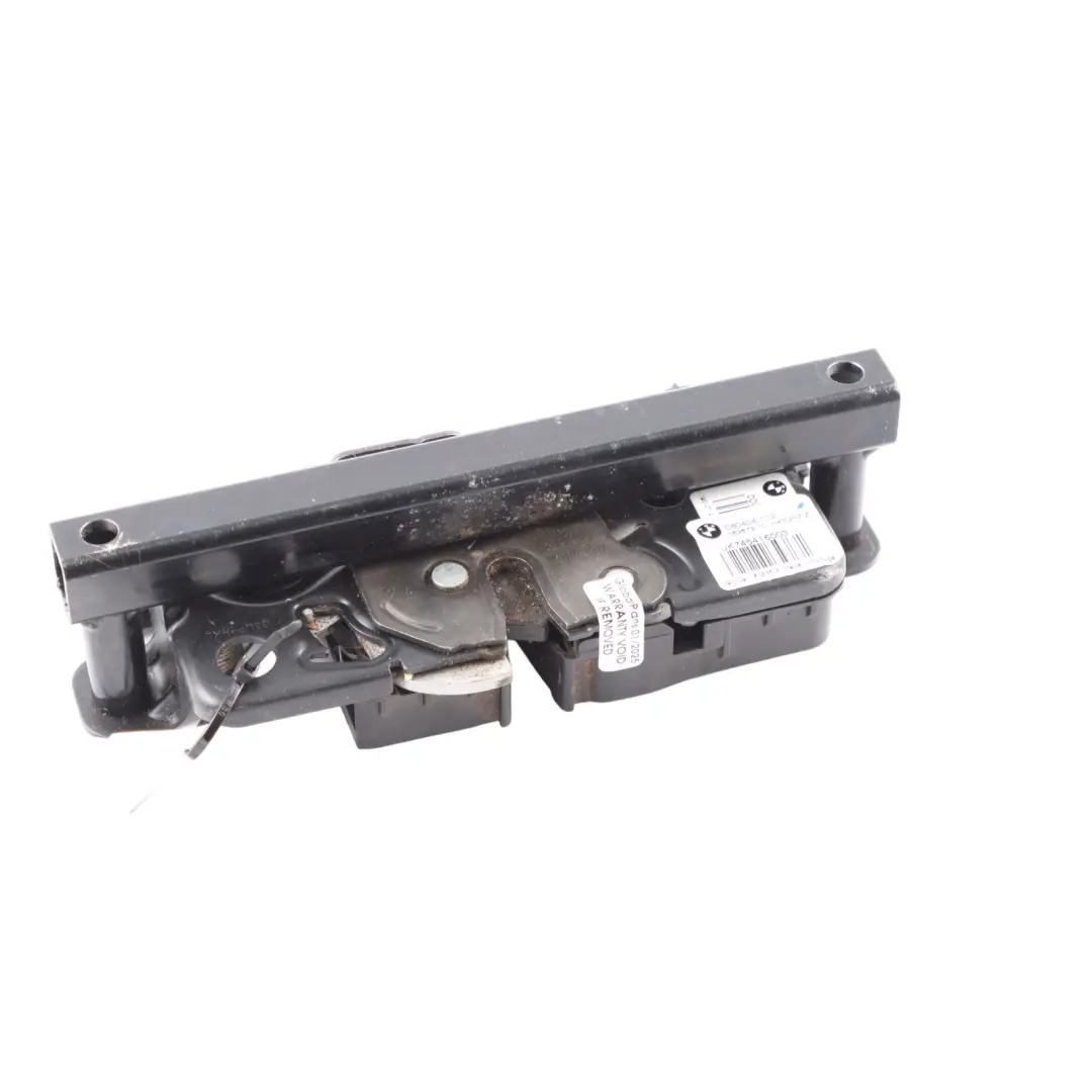 BMW G32 GT Boot Trunk Lid Tailgate Lock Catch Trim Panel - SKU 7454160 - Part number 7454160
