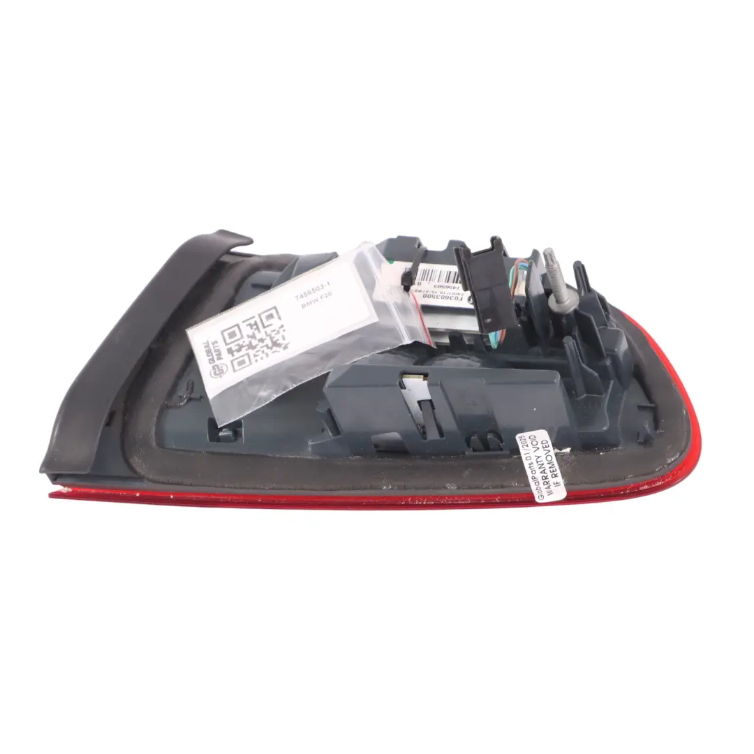 Lamp Light Left N/S Tailgate Lamp Black Line to BMW F20 F21 LCI Rear with Part number 7456503 BMW F20 F21 LCI Rear Lamp Light Left N/S Tailgate Lamp Black Line - SKU 7456503-1 - Part number 7456503