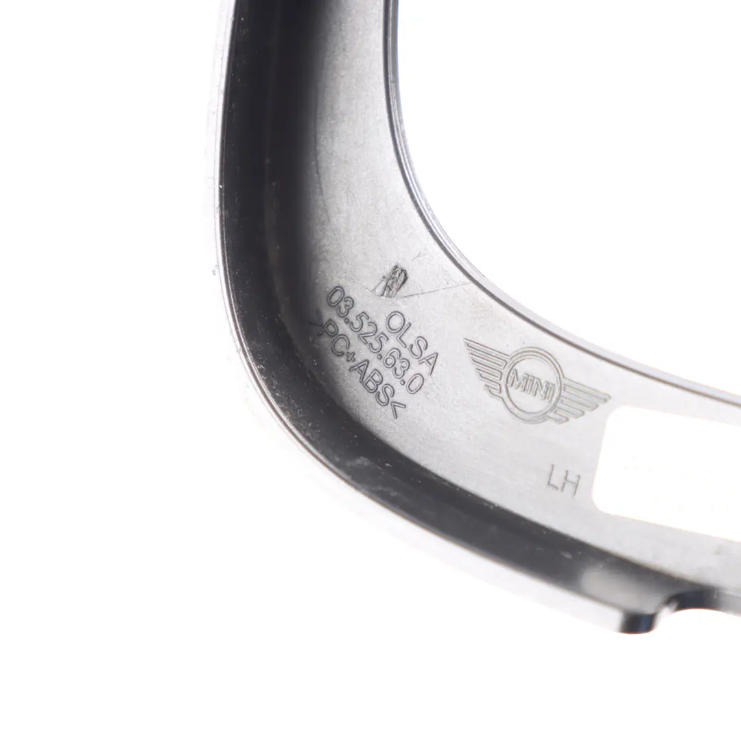 Trim Frame Light Rear Left N/S Black High Gloss to Mini F56 F55 F57 LCI with Part number 7464171 Mini F56 F55 F57 LCI Trim Frame Light Rear Left N/S Black High Gloss - SKU 7464171-1 - Part number 7464171