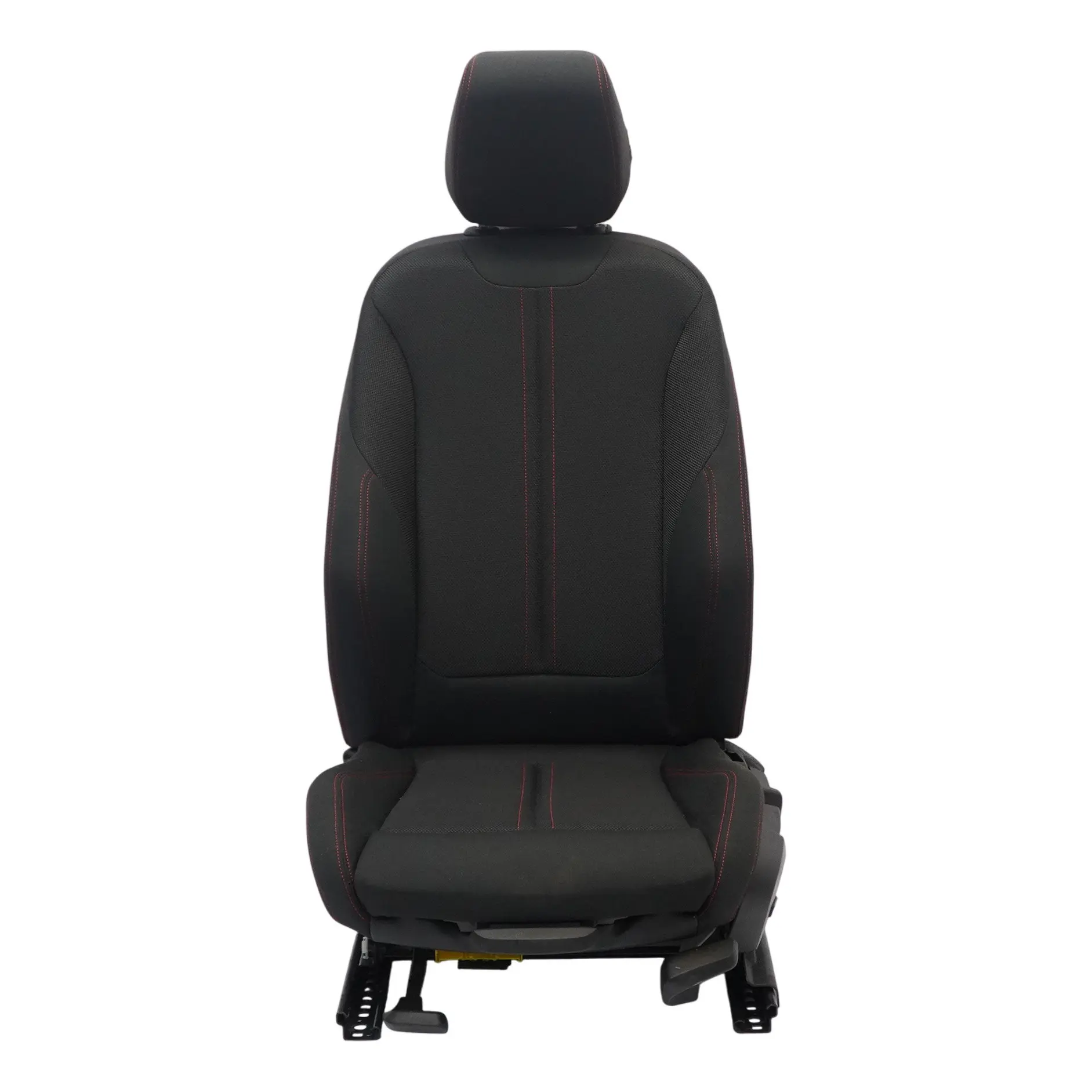 BMW F30 LCI Siège sport avant gauche Tissu intérieur Tissu Anthracite Rouge