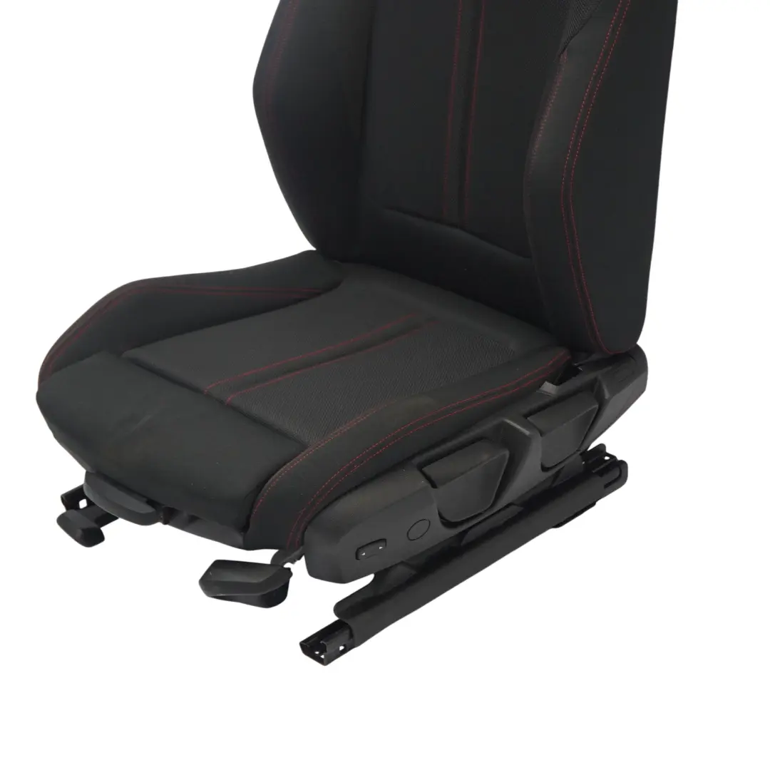 BMW F30 LCI Asiento Deportivo Delantero Izquierdo Tela Interior Rojo Antracita - SKU 7475405-3 - Número de pieza 7475405