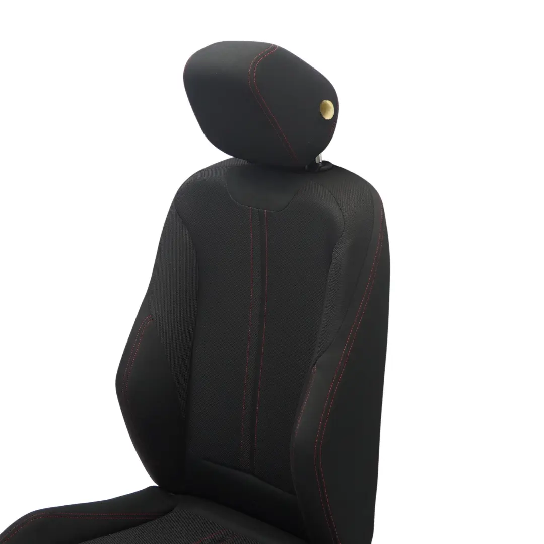 Front Left N/S Interior Fabric Cloth Anthracite Red to BMW F30 LCI Sport Seat with Part number 7475405 BMW F30 LCI Sport Seat Front Left N/S Interior Fabric Cloth Anthracite Red - SKU 7475405-3 - Part number 7475405