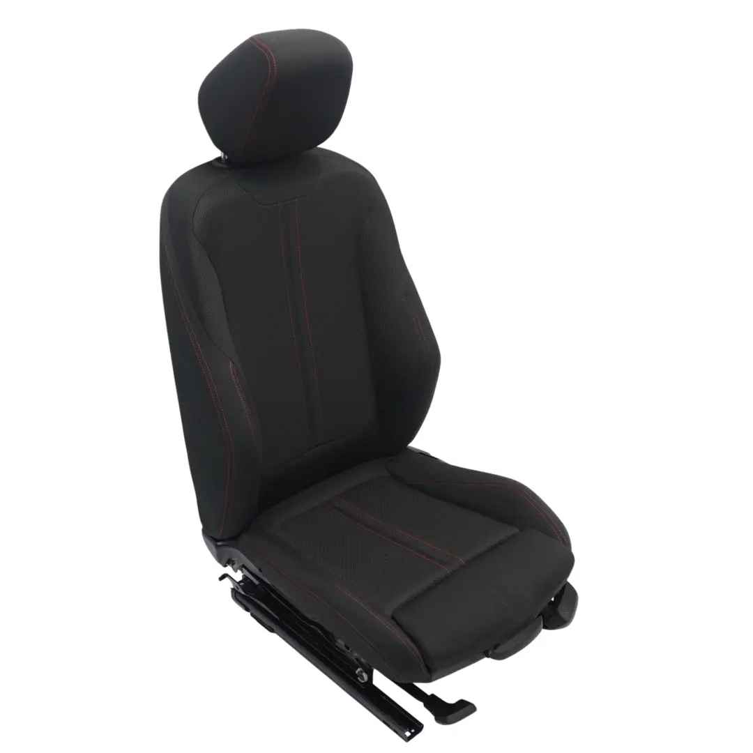 BMW F30 LCI Asiento Deportivo Delantero Izquierdo Tela Interior Rojo Antracita - SKU 7475405-3 - Número de pieza 7475405