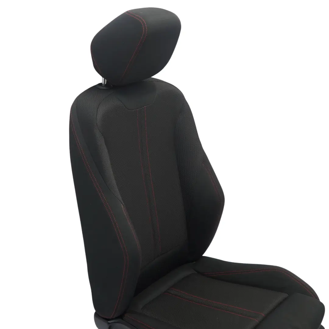 Front Left N/S Interior Fabric Cloth Anthracite Red to BMW F30 LCI Sport Seat with Part number 7475405 BMW F30 LCI Sport Seat Front Left N/S Interior Fabric Cloth Anthracite Red - SKU 7475405-3 - Part number 7475405