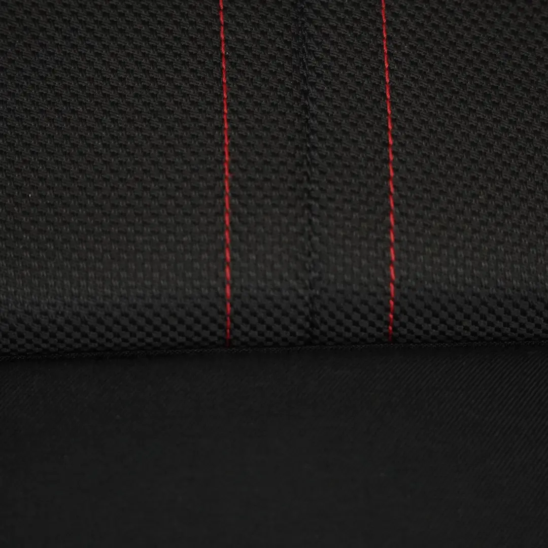 BMW F30 LCI Sport Seat Front Right O/S Interior Fabric Cloth Anthracite Red - SKU 7475406-3 - Part number 7475406