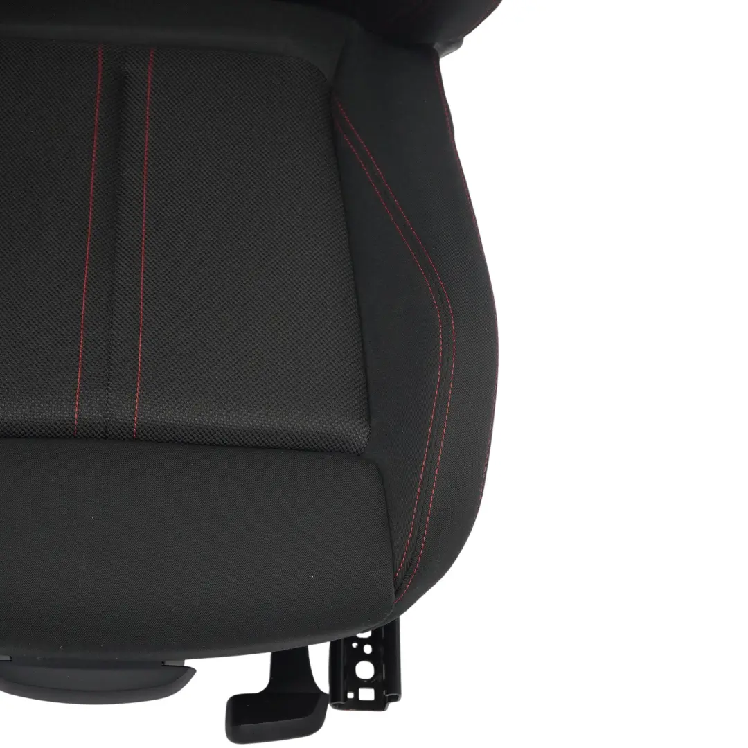 BMW F30 LCI Sedile Sportivo Anteriore Destro Tessuto Interno Antracite Rosso - SKU 7475406-3 - Numero di parte 7475406