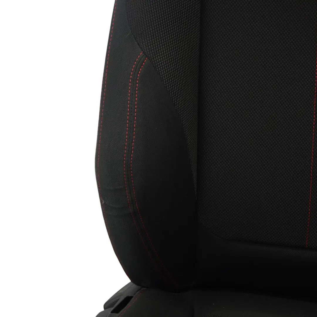 Front Right O/S Interior Fabric Cloth Anthracite Red to BMW F30 LCI Sport Seat with Part number 7475406 BMW F30 LCI Sport Seat Front Right O/S Interior Fabric Cloth Anthracite Red - SKU 7475406-3 - Part number 7475406