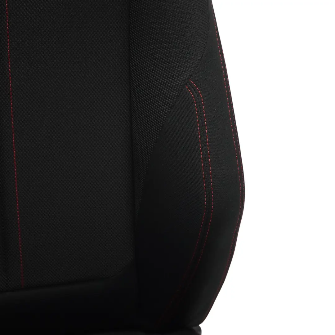 Front Right O/S Interior Fabric Cloth Anthracite Red to BMW F30 LCI Sport Seat with Part number 7475406 BMW F30 LCI Sport Seat Front Right O/S Interior Fabric Cloth Anthracite Red - SKU 7475406-3 - Part number 7475406
