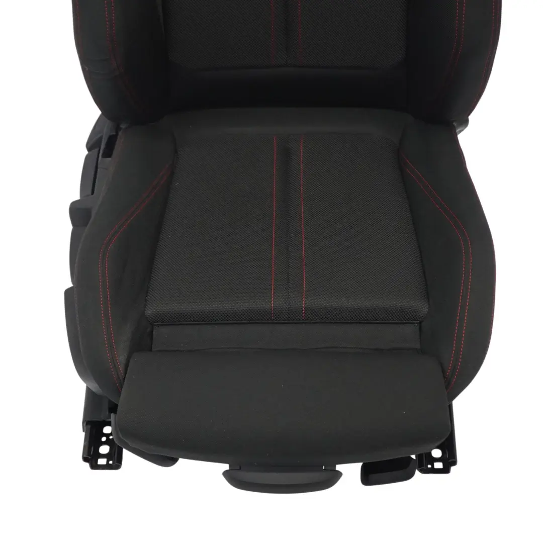 BMW F30 LCI Sedile Sportivo Anteriore Destro Tessuto Interno Antracite Rosso - SKU 7475406-3 - Numero di parte 7475406